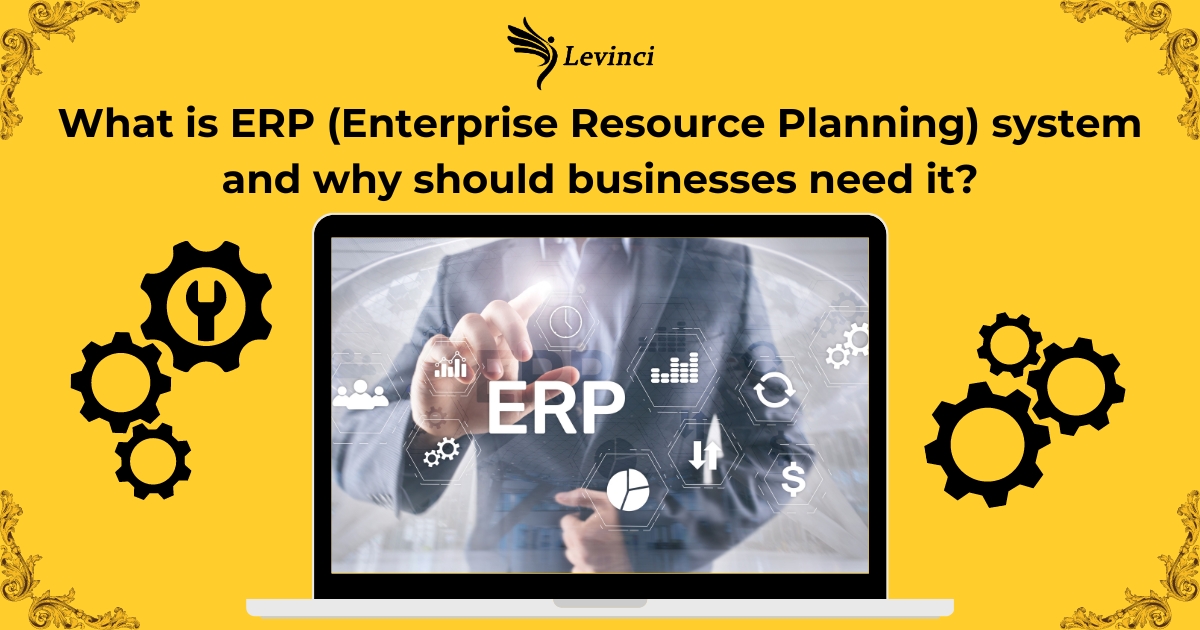What is ERP (Enterprise Resource Planning) system and why should businesses need it