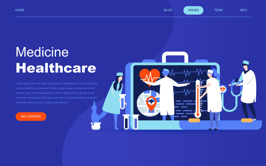 Healthcare Website Development