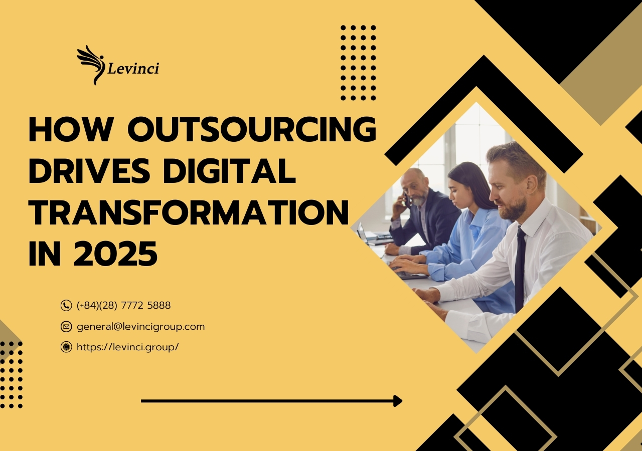 How outsourcing drives digital transformation in 2025